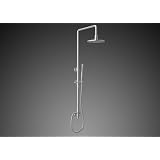 Massage Shower Dusche / Duschwand / Duschpaneel mit Handbrause und Duschkopf - Duscharmatur, Komplettdusche / Duschsystem mit Regendusche, Brauseschlauch, Duschs�ule Armaturen Chrom, Duscharmaturen mit Duschstange-Brause ohne Mischbatterievon "DAW"