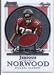 2006 Bowman Sterling #JN1 Jerious Norwood JSY RC - Atlanta Falcons (RC - Rookie Card - Piece of Authentic Game-Worn Jersey) (Football Cards)