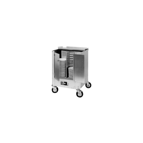 Cres Cor 240 Plate Capacity Enclosed Heated Dish Dolly Cres Cor 240 Plate Capacity Enclosed Heated Dish Dolly