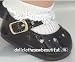 Bitty Baby Doll Clothes Black Patent Mary Jane Shoes