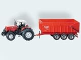 Review Siku 1844 / Siku - Massey Ferguson Tractor W/Trailer (1:87 scale)