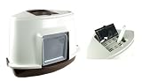 Options Large Corner Cat Toilet Hooded Litter Tray