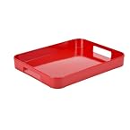 Half Gallery Serving Tray - Red
