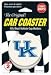 Kitchen & Housewares : University of Kentucky UK UKY Big Blue Car Coasters Cup Holder Absorbent Coasters Two Pack