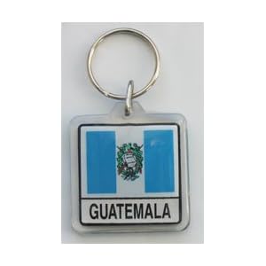 Click to buy Guatemala Flag: Guatemala - Country Lucite Key Rings from Amazon!
