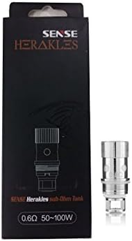 Herakles by sense replacement coils 0.6 Ohm 5pcs/pk