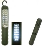 Produkt-Bild: LED-Stableuchte mit Akku, 26 LEDs, 230V-Ladeger&auml;t + Kfz-Ladekabel