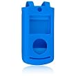 PCMICROSTORE Brand LG Chocolate 3 VX-8560 BLUE Premium Silicone Skin Case Cover