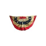 3'x5' Antiqued Heritage 50 Star flag with sewn stripes & embroidered stars