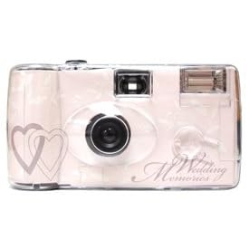 Love Pink Disposable Wedding Camera - 12 Pack by 