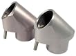 Pro Moto Billet Ultra Silent Turn Down - Dual Muffler PMB-01-0010