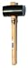 Thor 61-954  Rubber Mallet Black 3-Inch Face Diameter