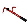 Dr. Hook Twin Hooks Steering Wheel Lock - Red