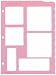 C-Thru Deja Views Shape Templates & Edgers, Geometric Frames I