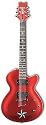 Daisy Rock Rock Candy Custom Electric Guitar, Red Star