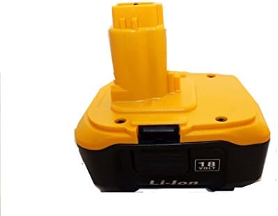 2 Pack DC9180 3A Battery New Replacement Li-ion Lithum Battery Replace for Dewalt 18v Battery Dc9096 Compact Compatible