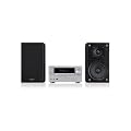 Pioneer X-HM70-S HiFi Kompaktanlage (DLNA, CD/MP3/WMA-Player, Internet Radio, Apple iPod-Dock, USB 2.0) silber