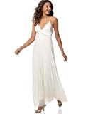 Speechless Pleated Halter Gown