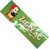 from Rizla 5 Packets Zig Zag Green (Cut Corners) Cigarette - Tobacco Rolling papers