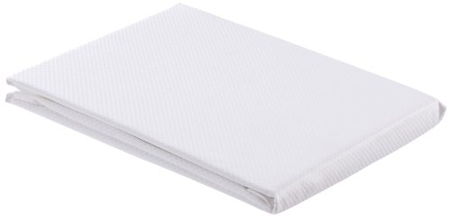 Kinzler E-05015/00 Tischdecke Small Checks 160 x 300 cm, rein wei&szlig;