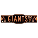 SAN FRANCISCO GIANTS OFFICIAL 4"X17" STREET SIGN SAN FRANCISCO GIANTS OFFICIAL 4"X17" STREET SIGN