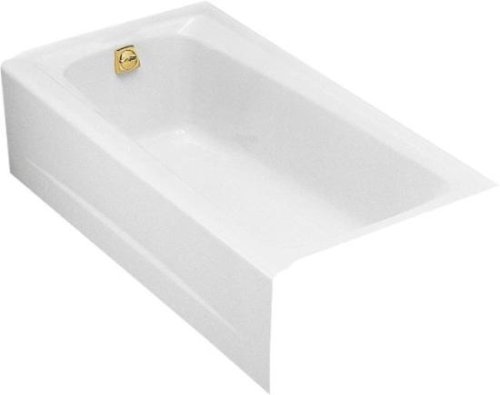 Tub with apron by Kohler - K-505 in Almond
