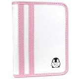 Penguin United Nintendo DS Game Card Pouch - Stores 24 DS Games in Style! (White & Pink)