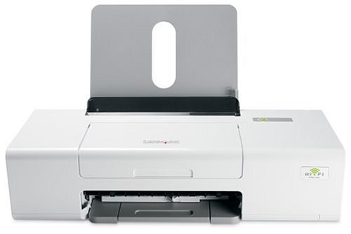 Lexmark - Z1420 - Imprimante - couleur - jet d'encre - 216 x 432 mm - 1200 ppp x 1200 ppp - jusqu'à 24 ppm (mono) / jusqu'à 18 ppm (couleur) - capacité : 100 feuilles - USB, 802.11b, 802.11g