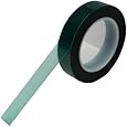 1" X 72 Yds - 2 Mil Green Powder Coating Masking Tape - High Temperature
