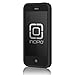 Incipio IPH-823 Faxion for iPhone 5-1 Pack - Retail Packaging - Black/Black