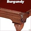 8' Burgundy Mali 865 Teflon Pool Table Cloth Felt