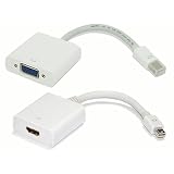 GSI Super-Quality Value-Pack for Mini DisplayPort to HDMI TV Monitor Adapter by GSI