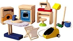 Plan Toys Doll House Household Accessories Set
