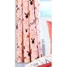 Playboy Baby Pink Curtains Set