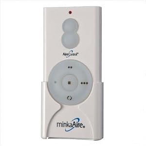 Minka-Aire RC212 Hand Held 3-Speed Fan Forward Reverse and Up Down Light Dimmer (w  Wall... by Minka Aire
