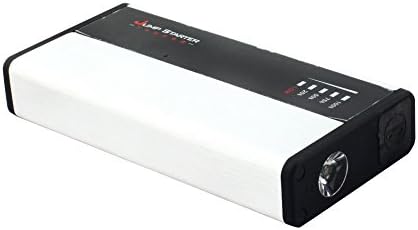 Multifunction Car Jump Starter Portable Power Bank Battery Charger 12000mAh Emergency Jump Starter for Truck Van SUV Laptop Smartphone Speaker USB Device Built in LED Flashlight