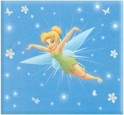 Disney 8x8 Postbound Scrapbook Photo Album TINKERBELL 