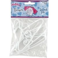 Springfield Collection Clothes Hanger 4-Pack: White Plastic