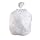 Flexsol LDPE Extra Heavy Waste Can Liner, Star Seal, White