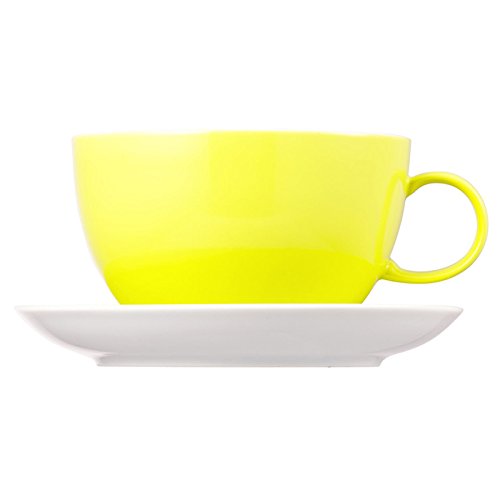 Thomas Sunny Day Jumbo Cup with Saucer, Porcelain, Lime Green, Dishwasher Safe, 450 ml, 2Pcs., 14780
Thomas Sunny Day Jumbo Cup with Saucer, Porcelain, Lime Green, Dishwasher Safe, 450 ml, 2Pcs., 14780