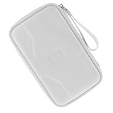 Permium Kroo Eva Pouch Carrying Case with Carabina Clip and Strap - White For Nintendo Ds Lite