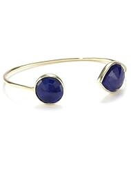 Jemma Wynne "Prive" Lapis Large Stone Bangle Bracelet