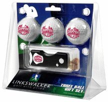 Alabama Crimson Tide 2009 Bcs Champions 3 Golf Ball Gift Pack With Spring Action Tool