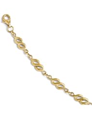 Leslies 10k Polished Bracelet Length 7.25"