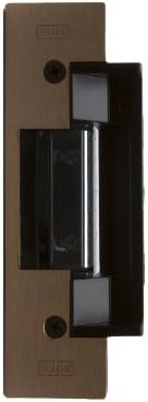 Rofu '1702-01 US10B Electric Strikes for Mortise and Cylindrical Locksets, Satin Bronze, 8-16V AC/3-6V DC, 1-1/4" x 4-7/8"