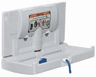 Wall-Mount Diaper Changing Station - Horizontal