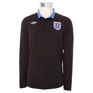 2011-12 England Euro 2012 L/S Away Shirt (Kids)