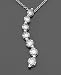 Sterling Silver Diamond Journey Pendant (1/3 ct. t.w.)