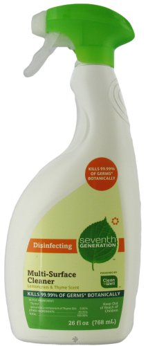 Disinfecting Multi-Surface Cleaner,26 oz. Trigger,Lemongrass SEV22810 Category: All Purpose Cleaners