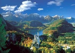 5000 Piece Neushwanstein Ans Surroundings Puzzle